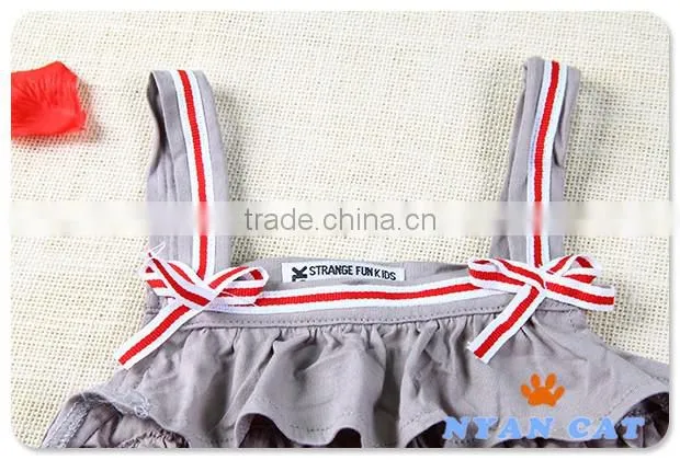Hot Sale Summer Girl Cloth Cute Infant&Toddler Clothing Kids Girls' Clothes Baby Girl Strap Cupcake Jumpsuits Baby Girl Rompers