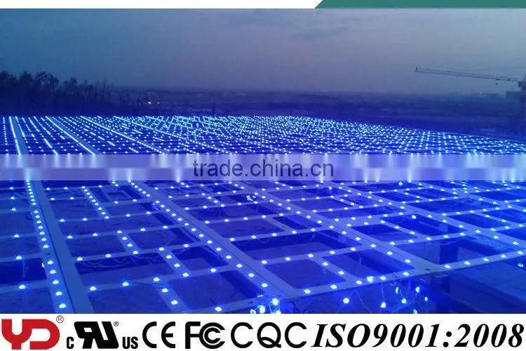 CE FCC SASO ip68 waterproof RGB washer light building facade decoration