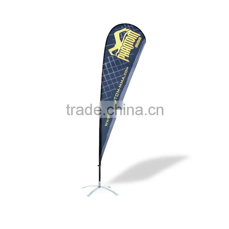 Quality Guaranteed Stylish Design Custom Printing Logo Feather Flag Making