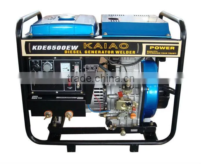 KDE300EW 50-300A Open Type Diesel Welder And Generator