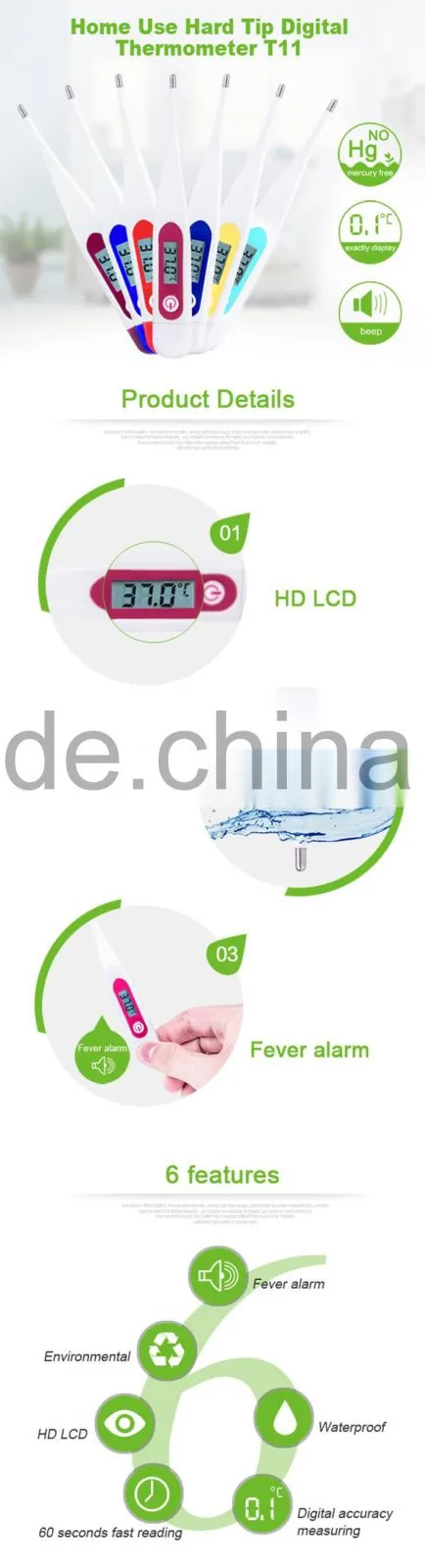 professional manufacturer of digital thermometer