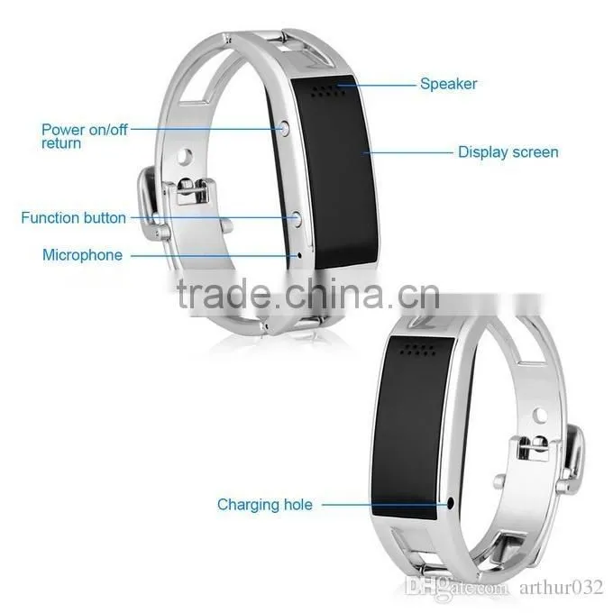 Bluetooth SmartWatch D8 Health Bracelet Wristband Fuel Band for iPhone Samsung Android Phones D8 for lady women smart watchBluet
