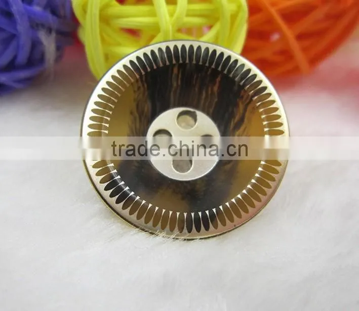 Sedex Audited Factory 2 Pillar Vacuum plating button