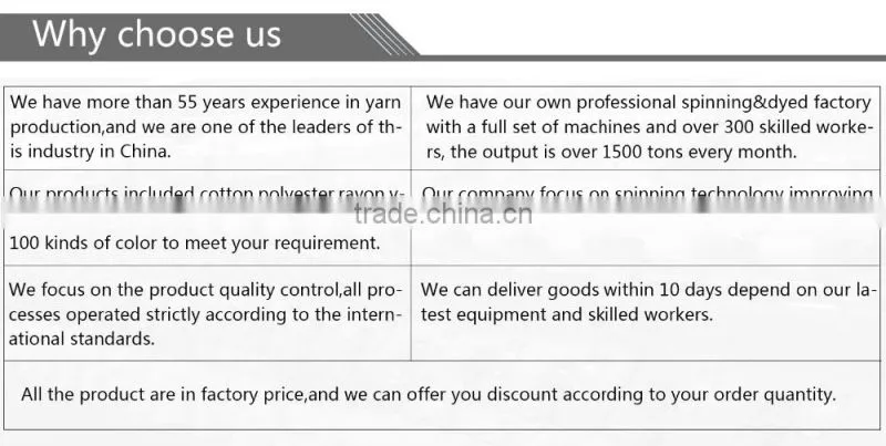 100 spun polyester yarn manufacturers