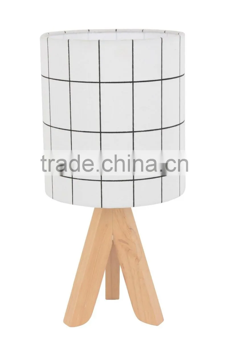 a wood table lamp for shop and hotel china manufacturer