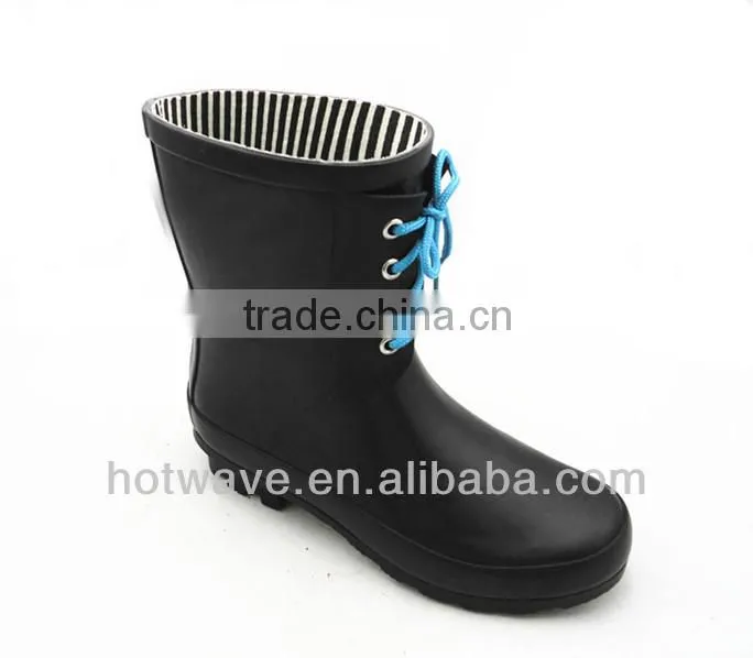 2014 new style lady's fashion rainboots/rubber boots