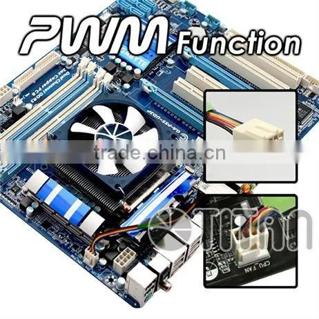 Hot product Low noise fan design 2 heat pipe cpu cooler for 1.5U Low Height