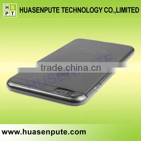 Ultra Slim Transparent TPU Cell Phone Holder Case For Apple Iphone6