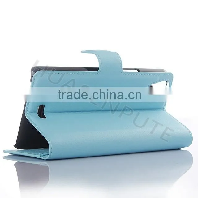 Nice Wallet Magetic Leather Holster Phone Cover for Wiko Rainbow Up 4G