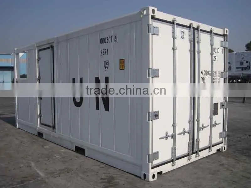 Dual Zone 20ft foot Reefer Chiller Container with Side Door