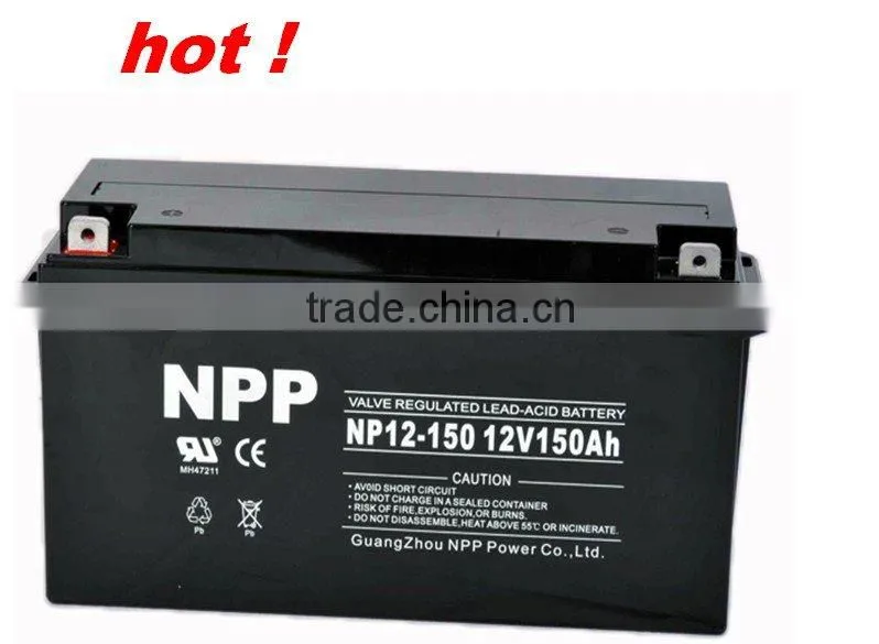 2v150ah high capacity Gel storage battery for solar