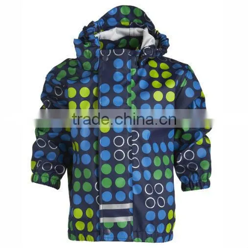 2014 New Design Waterproof Jacket for kids
