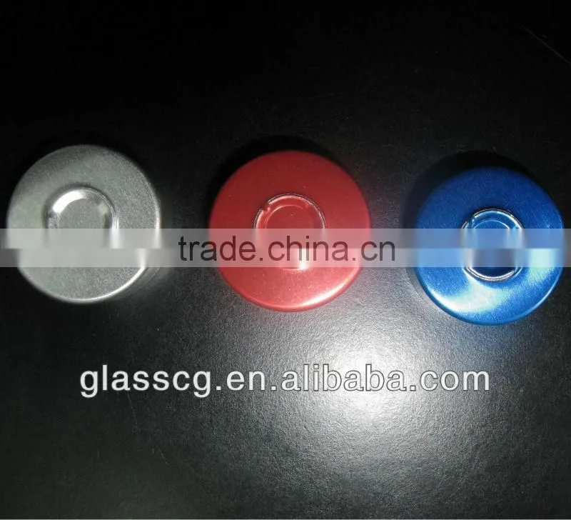 Glass bottle caps aluminum flip off cap for sale paypal accept