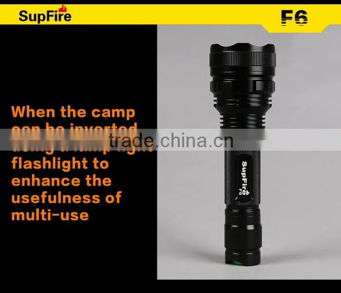 fashion police led flashlight and waterproof led torch