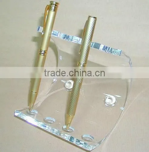 Simple design acrylic pen holder