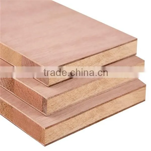 Natural Wood Veneers Faced Blockboard