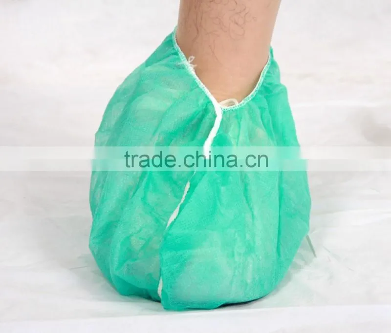 Disposable non woven and PE CPE overshoes