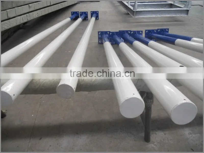 Highway application street traffic steel camera pole sales