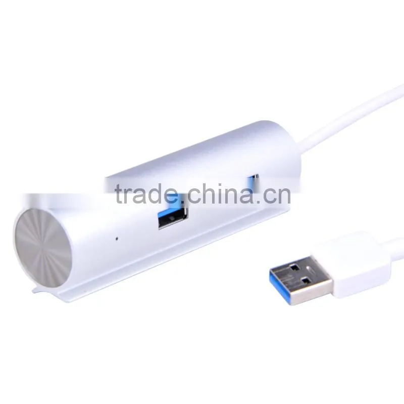 OEM 4 Port Portable USB 3.0 Hub with Power Switch for Ultra Book, MacBook Air, Windows 8 Tablet PC