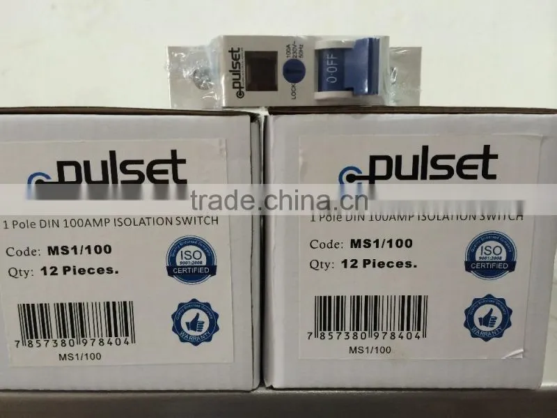 Main Switch/Isolator