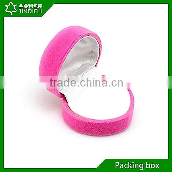 Beautiful heart shaped ring box