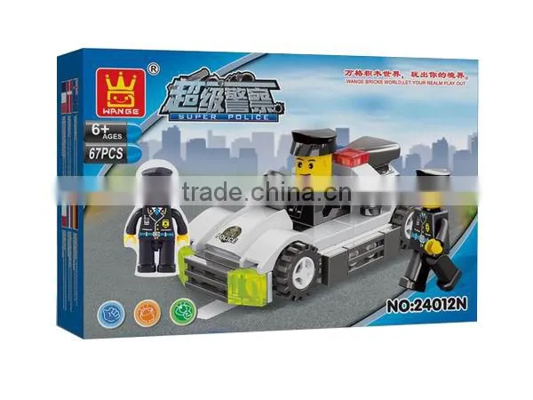wholesale Mini plastic Super Police Block Set