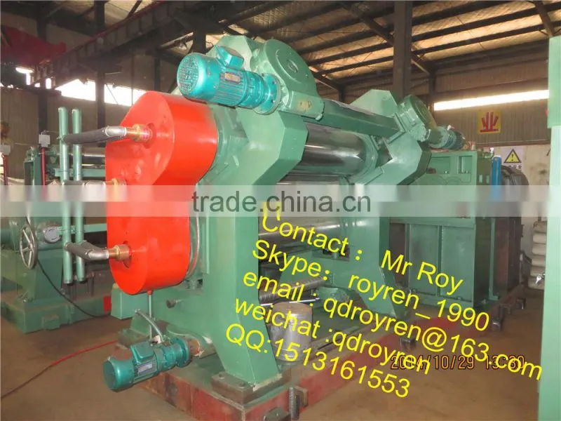 Best Quality Rubber plastic calender machine xy-4f 360*1120mm four-roll calender machine