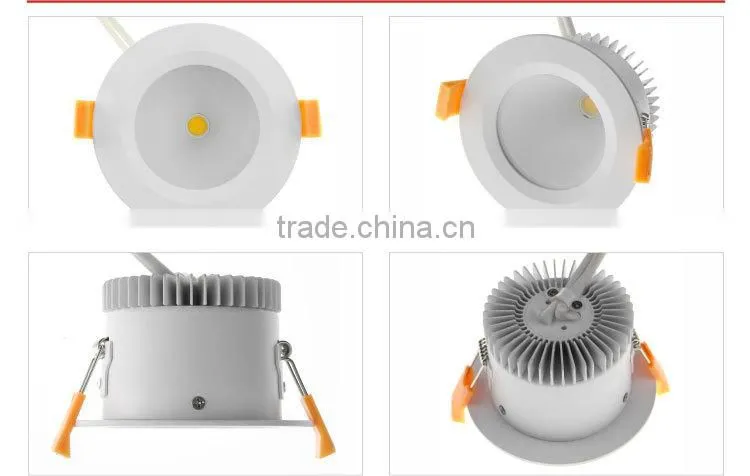 Excellent quality 35000h Long using hour Easy Installation Modern style Patented product 20W COB LED Downlight