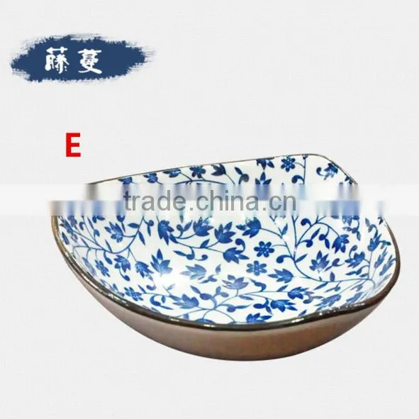 Japanese Ceramics Retro Blue And White Porcelain Bowls BCH2015121