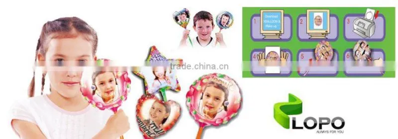 DIY Photo Balloon/Magic Photo Balloon/Sublimation Photo Balloon 18cm