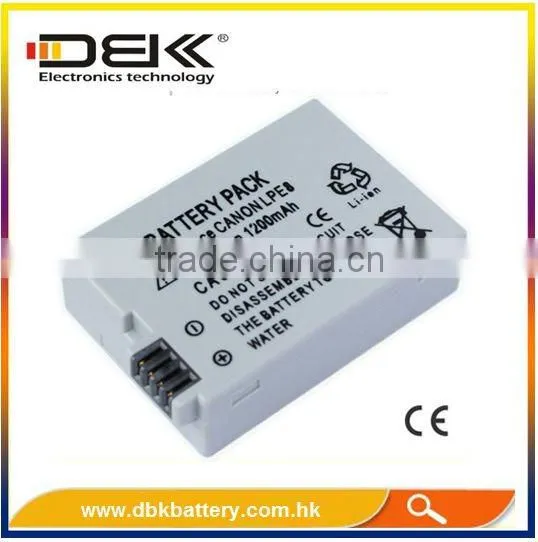 Rechargeable Li-ion Camera Battery for Canon LP-E8 1200mAh