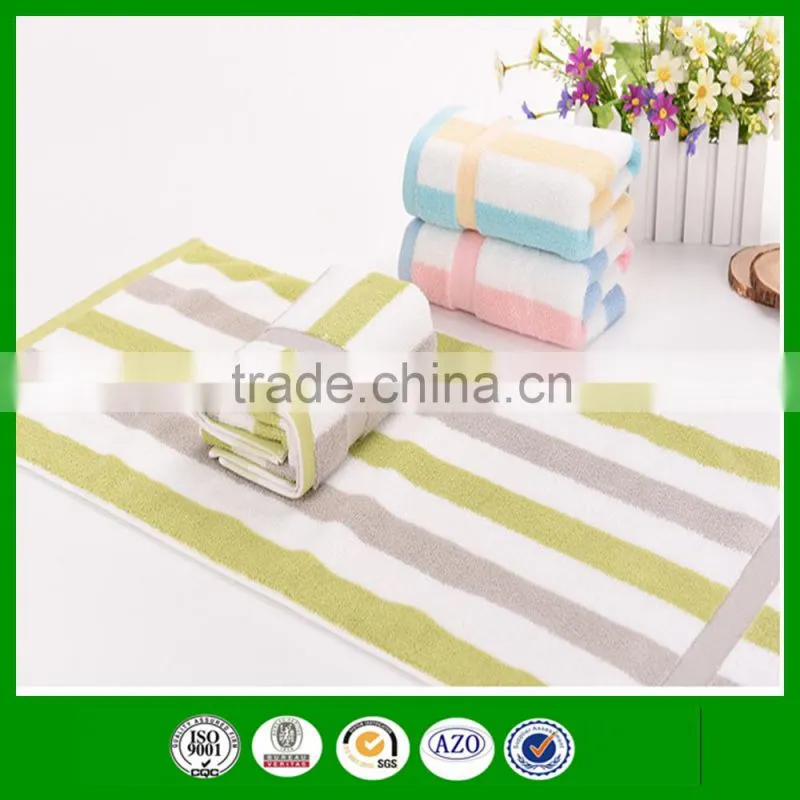 dyed yarn hotel face towel