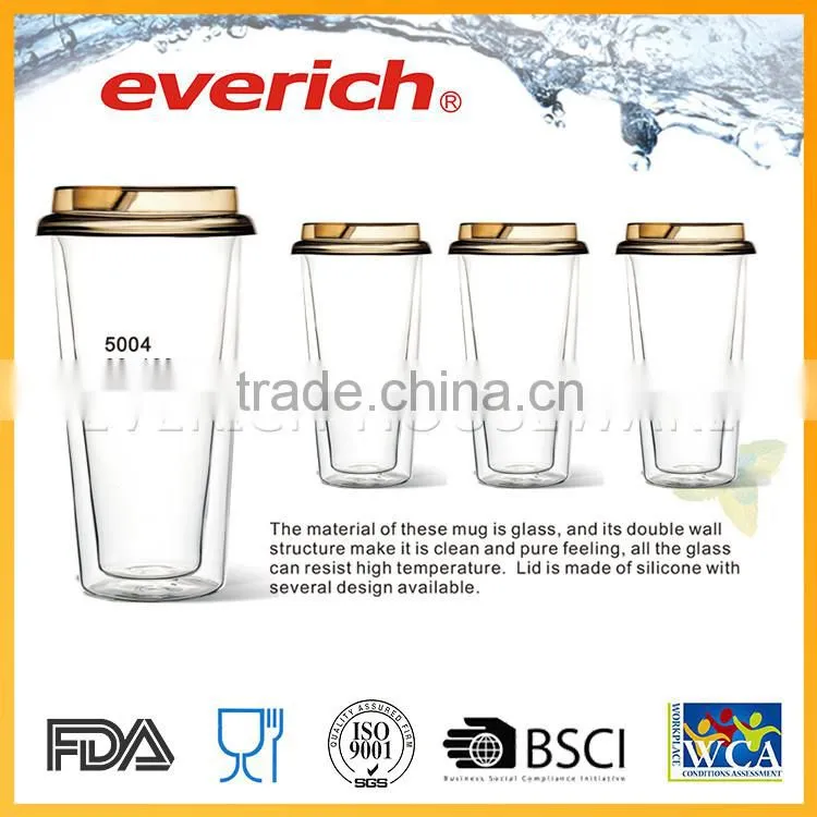 New design juice round bottom glass cup