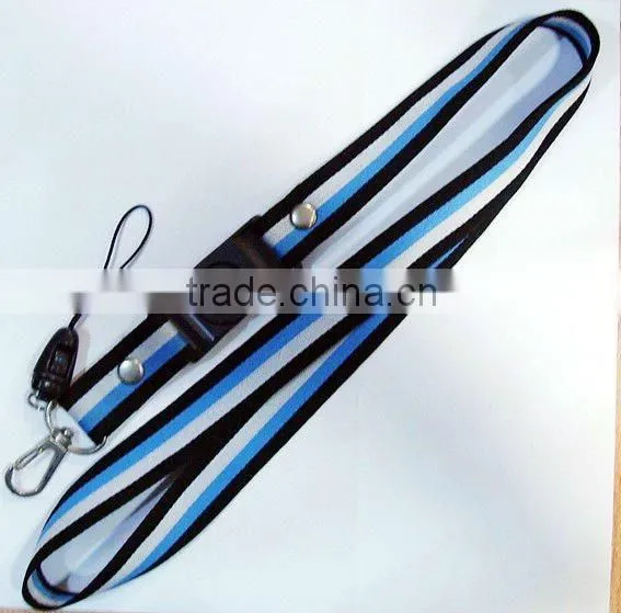 Promotional polyester lanyard with swivel hook