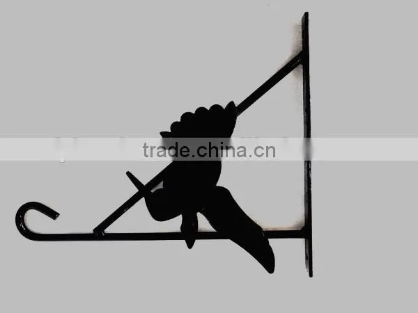 decorative wrought iron garden hanging hook