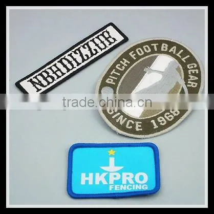fashional embroidery woven badges