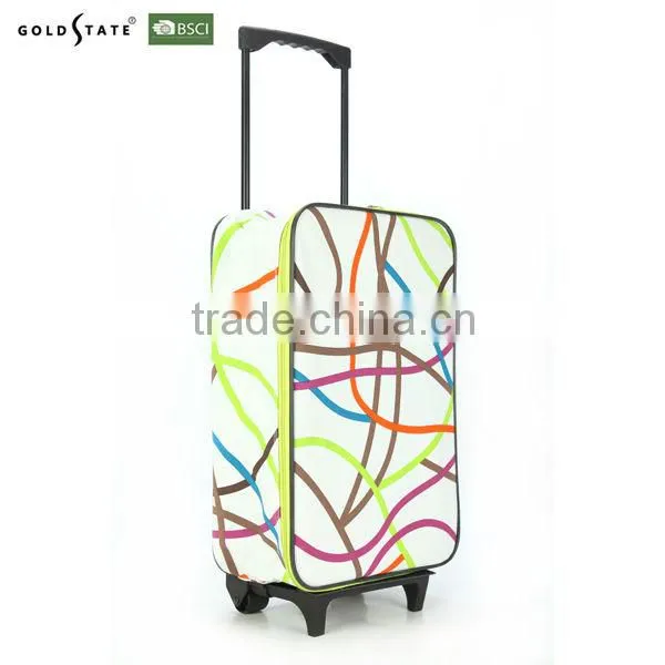 2016 Waterproof foldable luggage/trolley bag