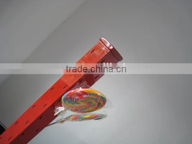 High quality painted Wood Christmas Lollipop shelf rack