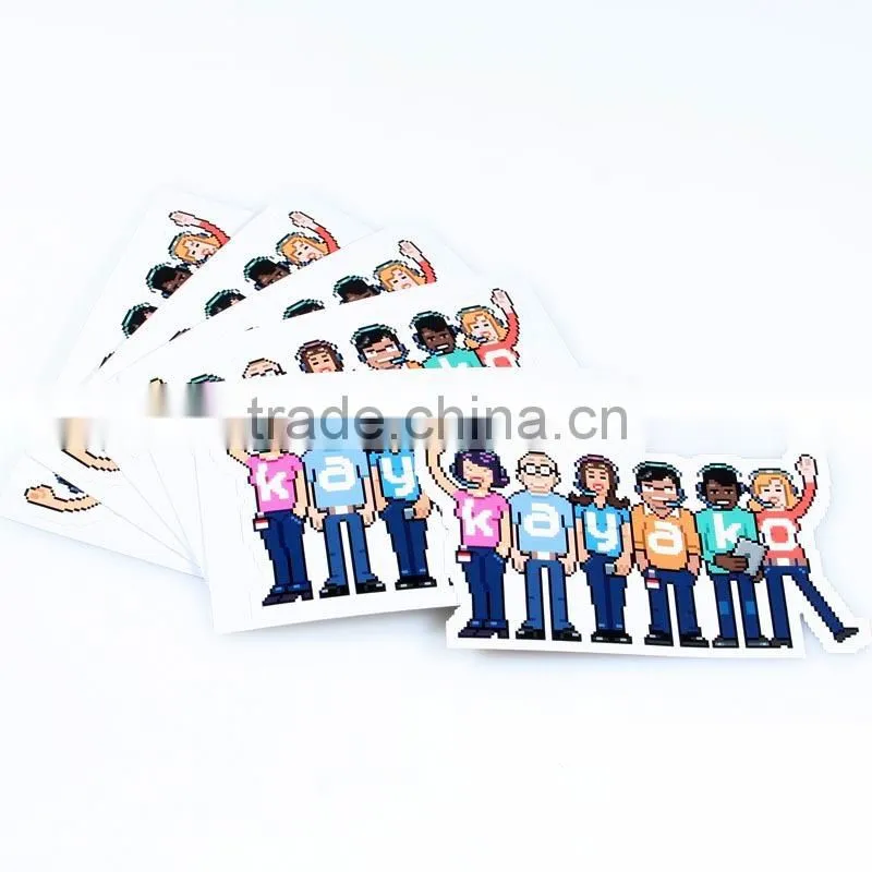 Customized Pvc Vinyl lower Offset Price A4 Size Paper Adhesive Label Sticker printing for mug ---DH20431