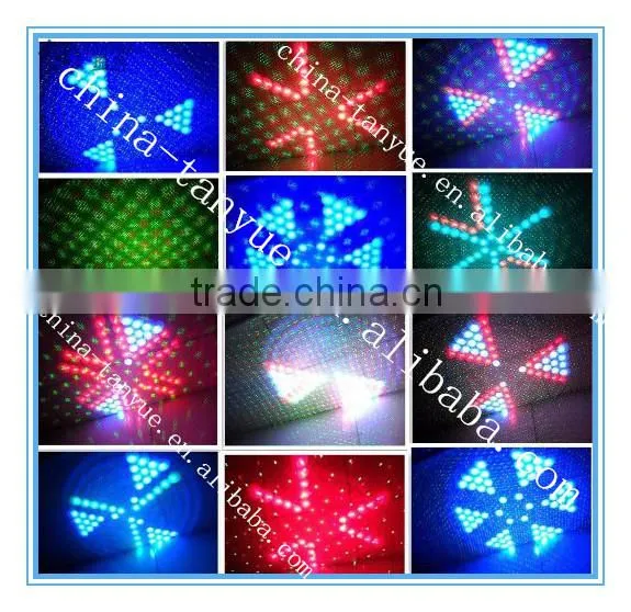 128 effect led magic stage laser light