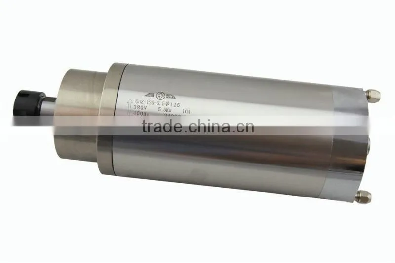 GDZ125-5.5 Toauto 18000rpm 5.5kw water cooled spindle motor for cnc