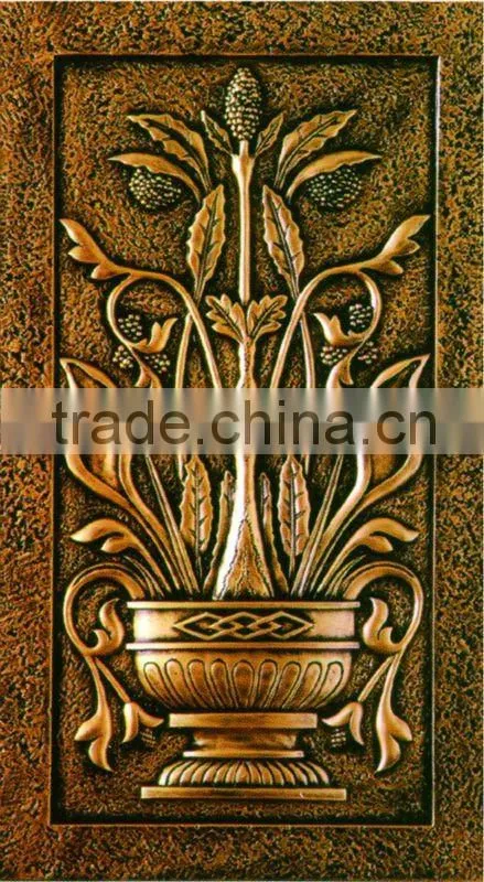 Carpenter works mural for church ,church door design HM-13