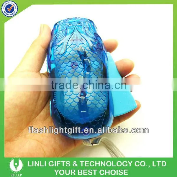 2 led dragon Plastic cheap rechargeable flashlight