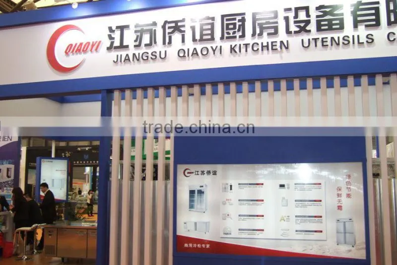 C3 900L 4-door Double-temperature Upright Commercial Refrigerator Freezer for Restaurant