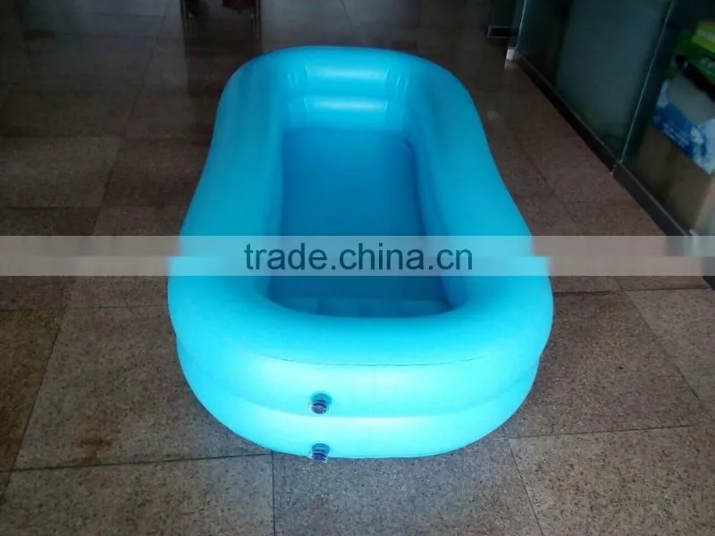 Disability aids home care 2 layers adult inflatable bathtub