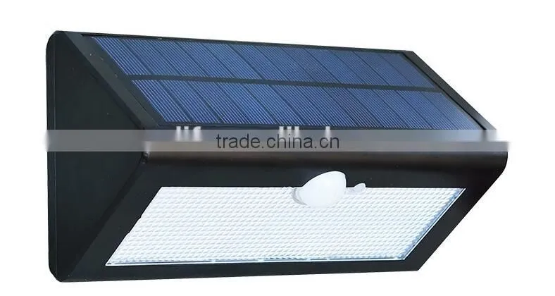 36LED Solar Powered triangle Sensor LED outdoor Wall Mounted light