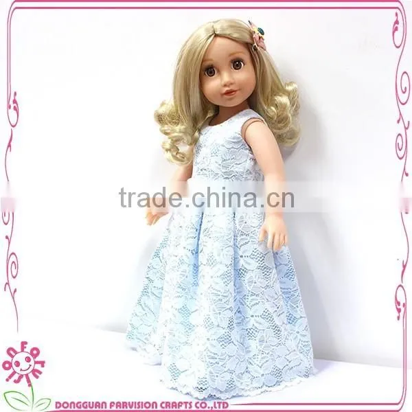 18 inch customized vinyl fashion doll