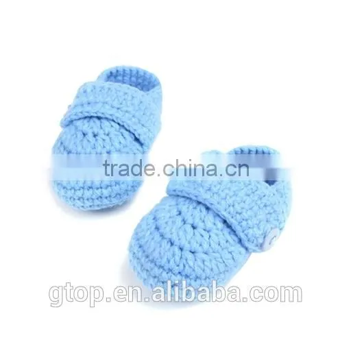 Wholesale Baby Handmade Crochet Shoes Supplier for 1-10 months old S-0012