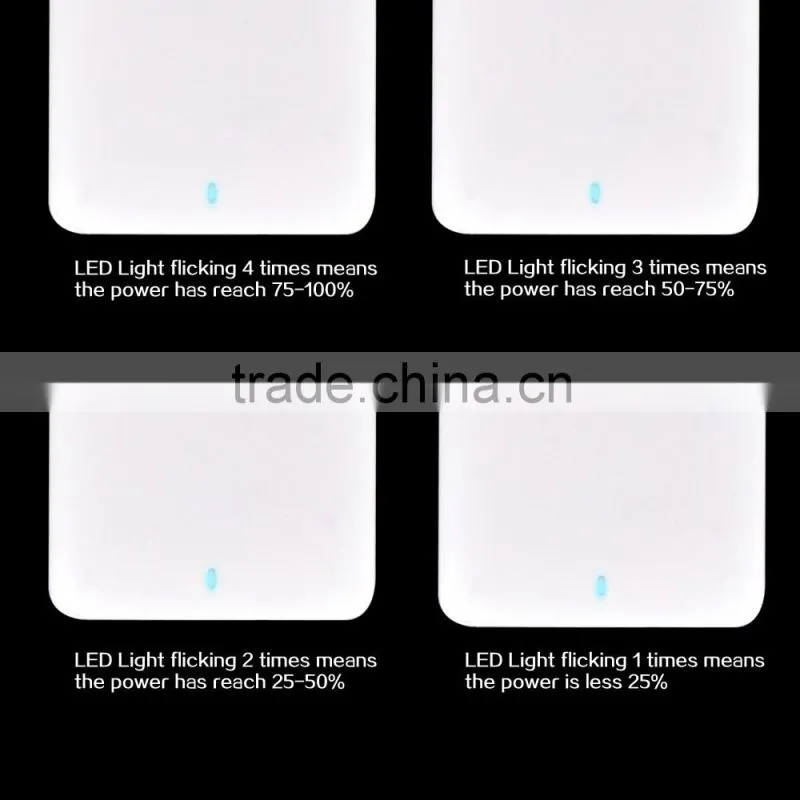 (High Performance) Credit Card Sized Power Bank Wallet Power Bank 2500mah Portable power bank