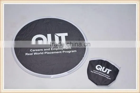 Promotional foldup foldable frisbee